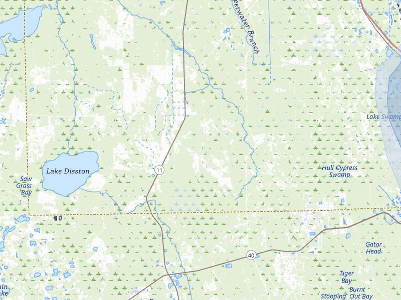 NEXRAD radar-signature map of the hail storm over Bunnell, FL on Aug 20, 2026