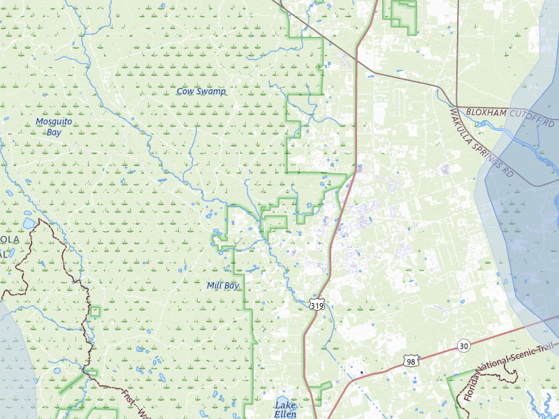 NEXRAD radar-signature map of the hail storm over Crawfordville, FL on Jul 29, 2026