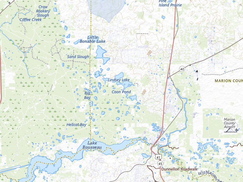 NEXRAD radar-signature map of the hail storm over Dunnellon, FL on Jun 29, 2026