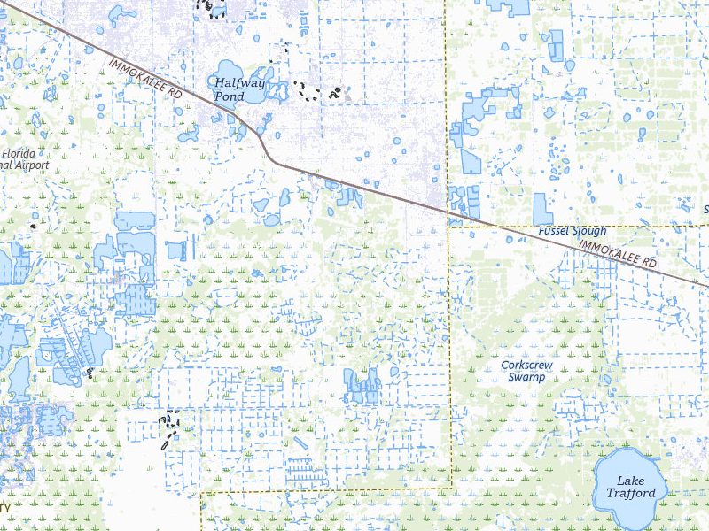 NEXRAD radar-signature map of the hail storm over Fort Myers, FL on Aug 14, 2026