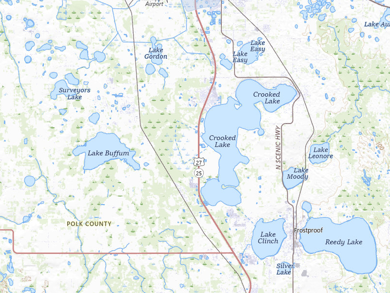 NEXRAD radar-signature map of the hail storm over Frostproof, FL on Jun 30, 2026