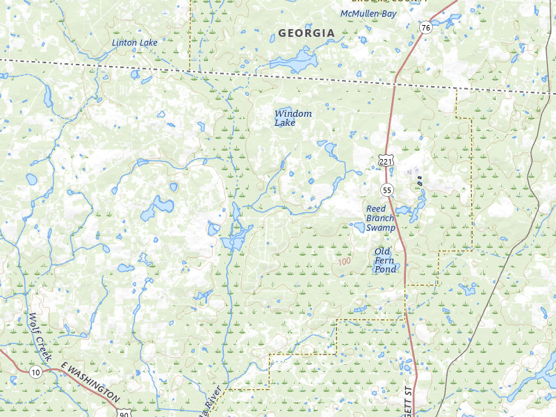 NEXRAD radar-signature map of the hail storm over Greenville, FL on Jul 29, 2026