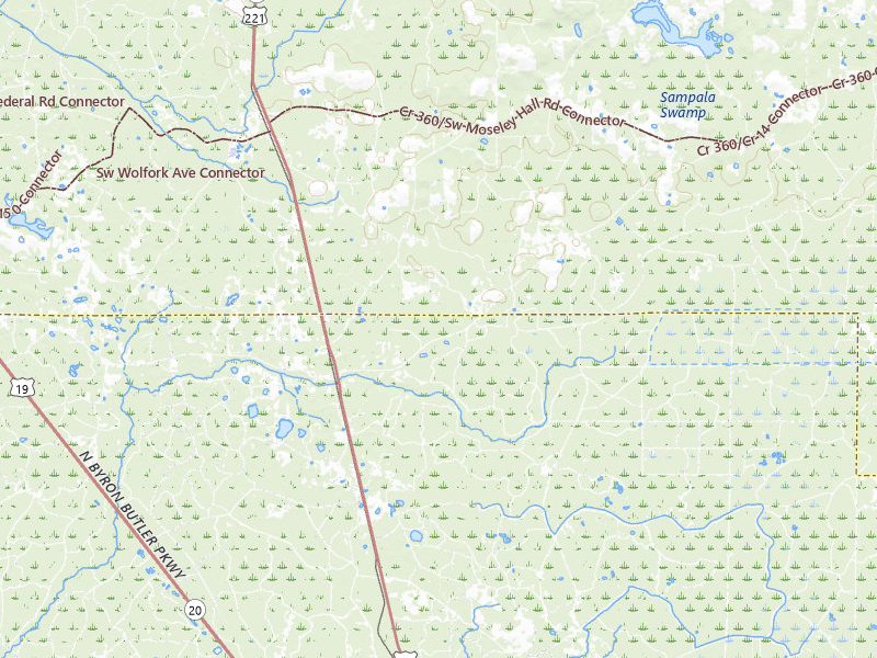 NEXRAD radar-signature map of the hail storm over Greenville, FL on Aug 20, 2026