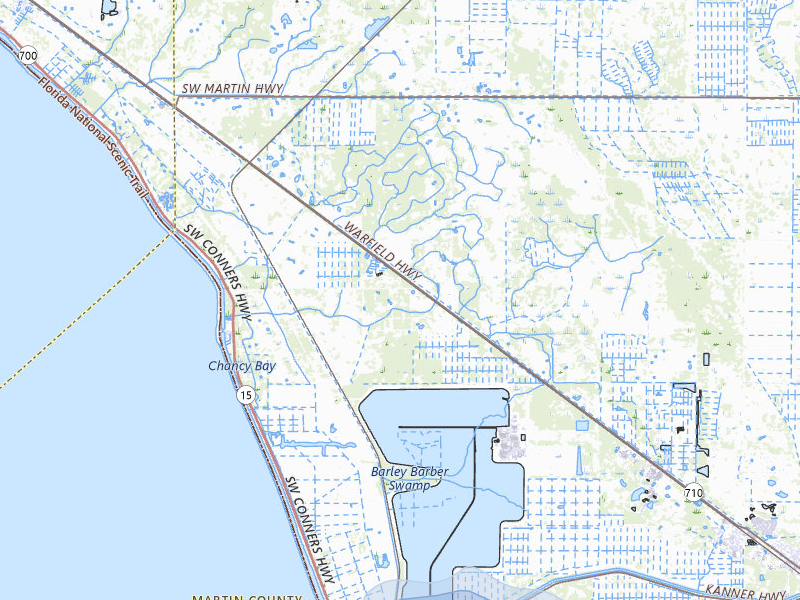 NEXRAD radar-signature map of the hail storm over Indiantown, FL on Sep 3, 2026