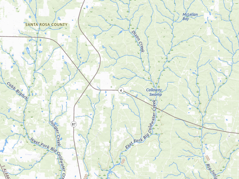 NEXRAD radar-signature map of the hail storm over Jay, FL on May 31, 2026