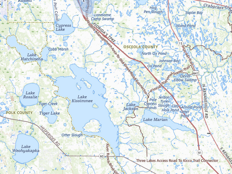 NEXRAD radar-signature map of the hail over Kenansville, FL