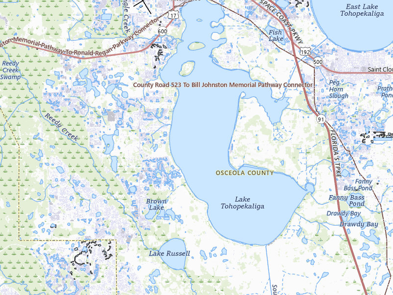 Radar-estimated hail-size map of the storm over Kissimmee, FL on Jun 25, 2026