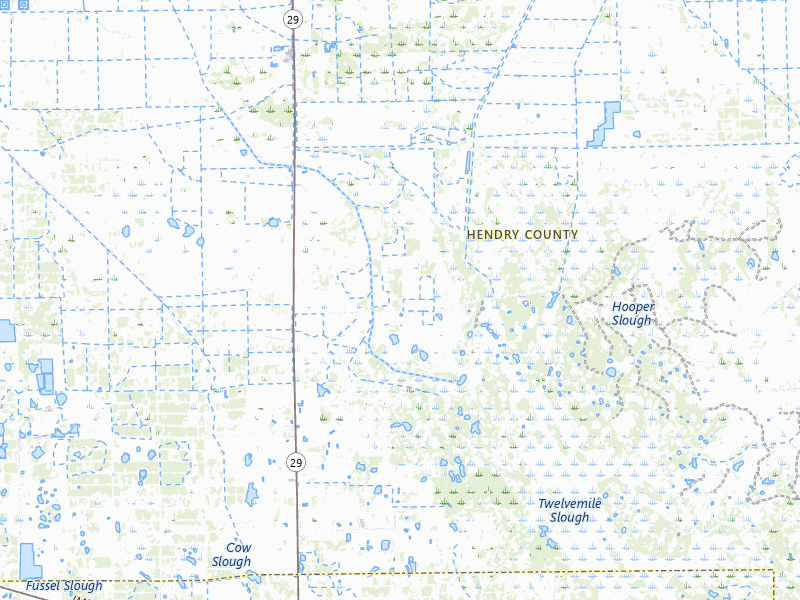 NEXRAD radar-signature map of the hail storm over Labelle, FL on Aug 4, 2026