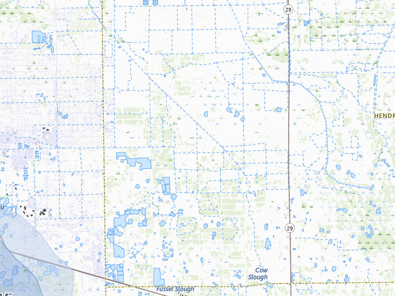 NEXRAD radar-signature map of the hail storm over Lehigh Acres, FL on Apr 2, 2026