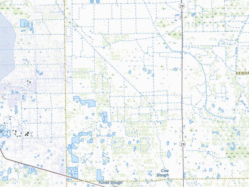 NEXRAD radar-signature map of the hail storm over Lehigh Acres, FL on Apr 6, 2026