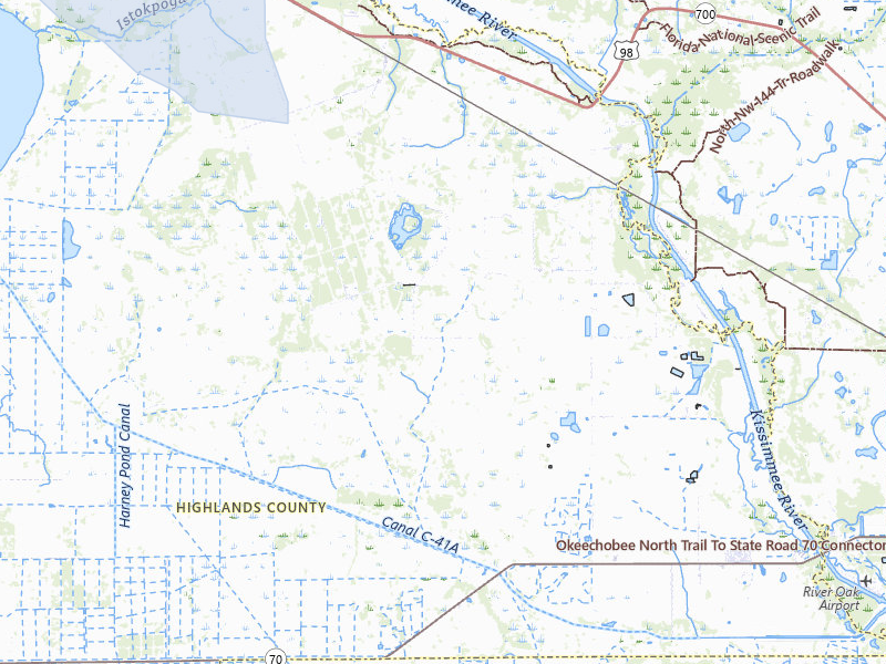NEXRAD radar-signature map of the hail storm over Lorida, FL on May 29, 2026