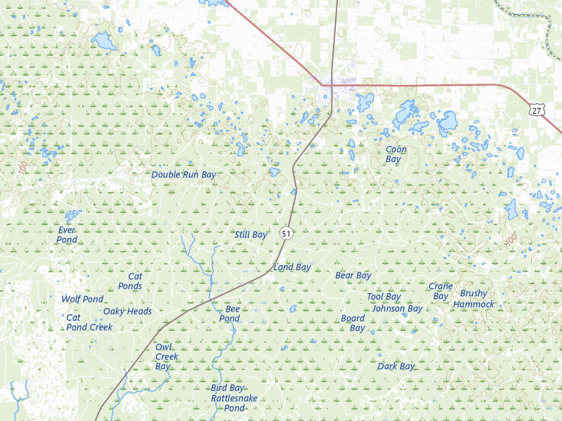 NEXRAD radar-signature map of the hail storm over Mayo, FL on Aug 13, 2026