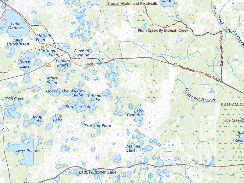 NEXRAD radar-signature map of the hail storm over Melrose, FL on May 8, 2026