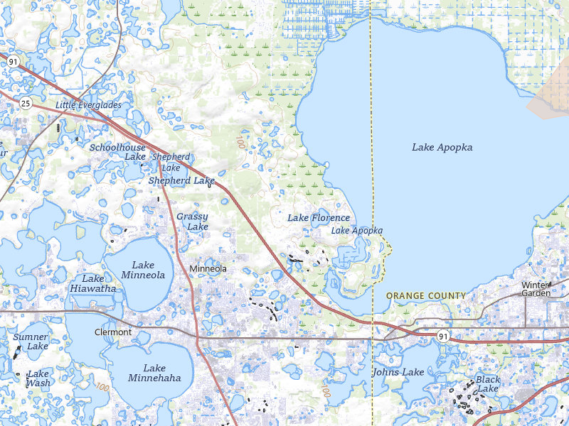 Radar-estimated hail-size map of the storm over Montverde, FL on Mar 16, 2026