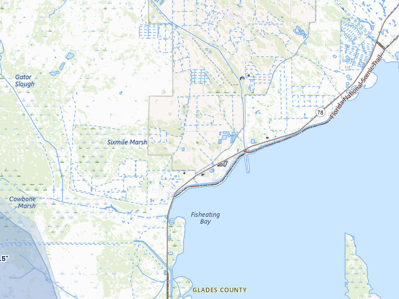 NEXRAD radar-signature map of the hail storm over Moore Haven, FL on Aug 20, 2026