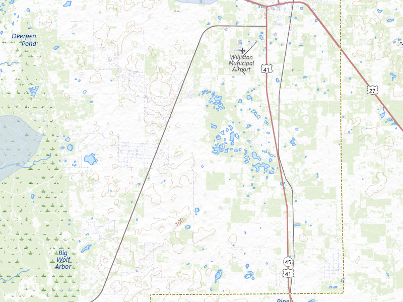 NEXRAD radar-signature map of the hail storm over Morriston, FL on Jul 30, 2026
