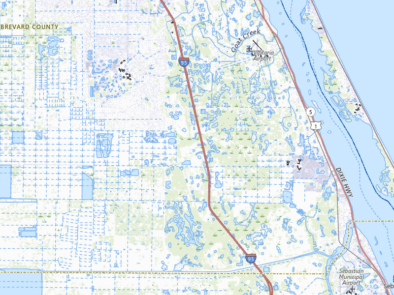 NEXRAD radar-signature map of the hail storm over Palm Bay, FL on Jul 10, 2026