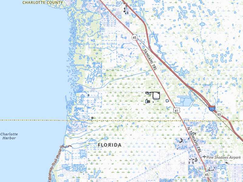NEXRAD radar-signature map of the hail storm over Punta Gorda, FL on Mar 16, 2026