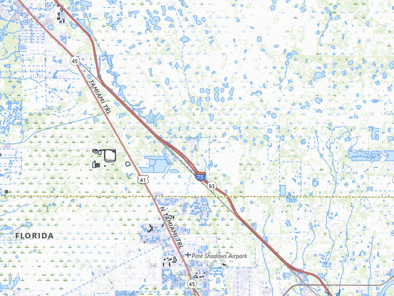 Radar-estimated hail-size map of the storm over Punta Gorda, FL on May 2, 2026