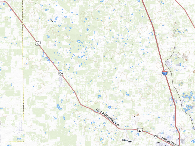 NEXRAD radar-signature map of the hail storm over Reddick, FL on Jul 30, 2026