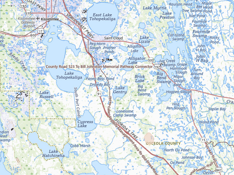Radar-estimated hail-size map of the storm over Saint Cloud, FL on Jun 29, 2026