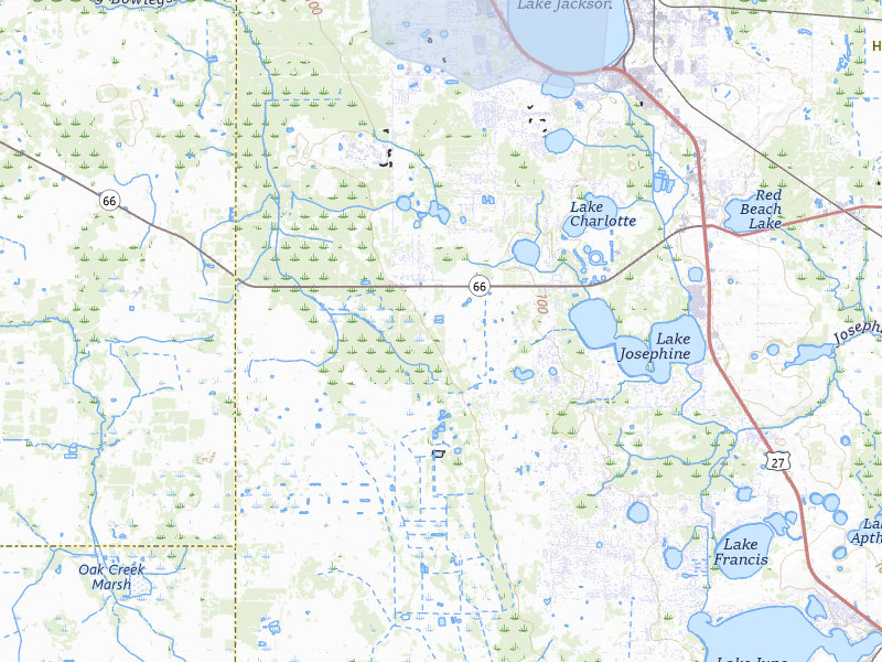 NEXRAD radar-signature map of the hail storm over Sebring, FL on Jul 10, 2026