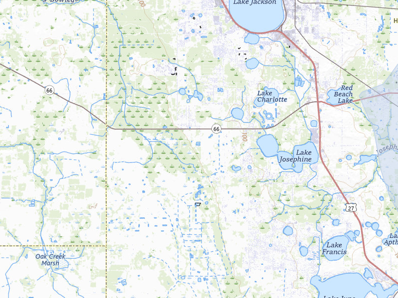 NEXRAD radar-signature map of the hail storm over Sebring, FL on Jul 12, 2026