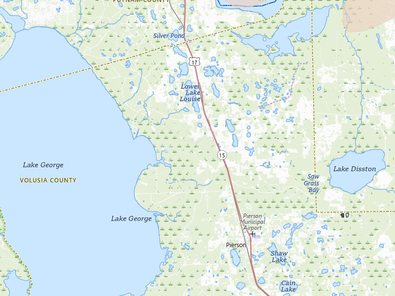 Radar-estimated hail-size map of the storm over Seville, FL on Jul 4, 2026