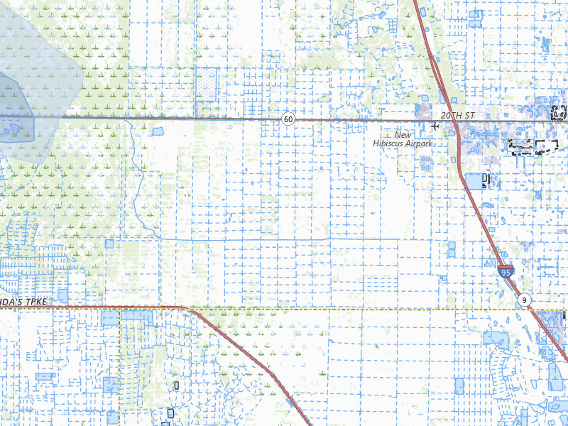 NEXRAD radar-signature map of the hail storm over Vero Beach, FL on Jul 10, 2026