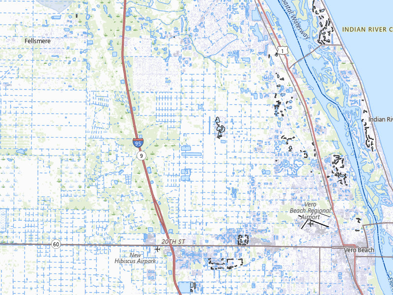 NEXRAD radar-signature map of the hail storm over Vero Beach, FL on Jul 26, 2026