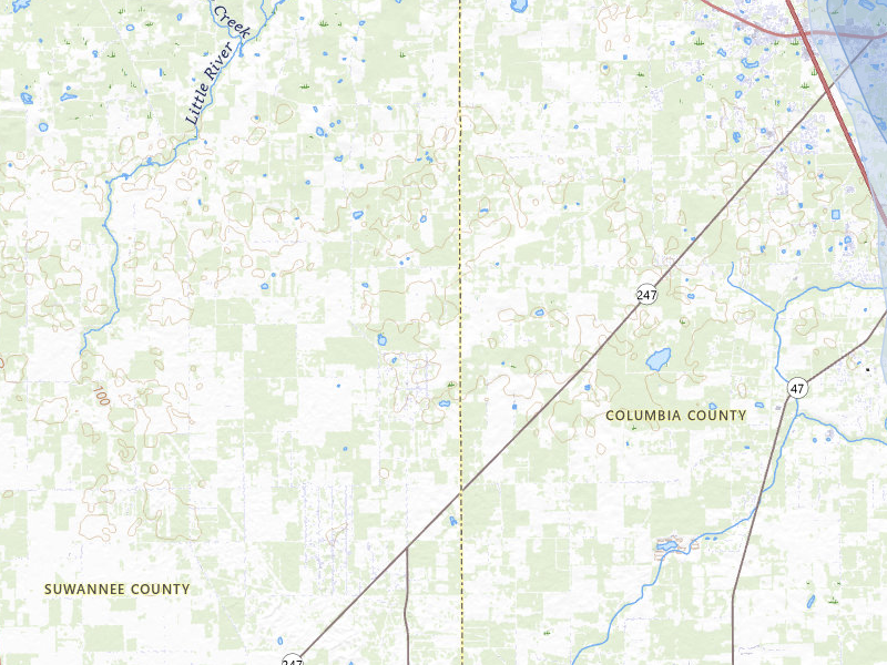 NEXRAD radar-signature map of the hail storm over Wellborn, FL on Aug 13, 2026