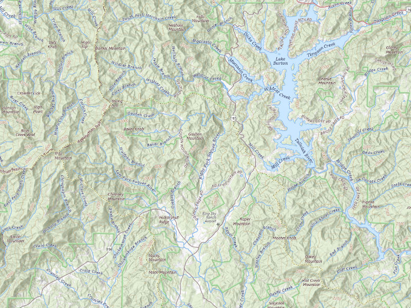 NEXRAD radar-signature map of the hail storm over Clarkesville, GA on Sep 5, 2026