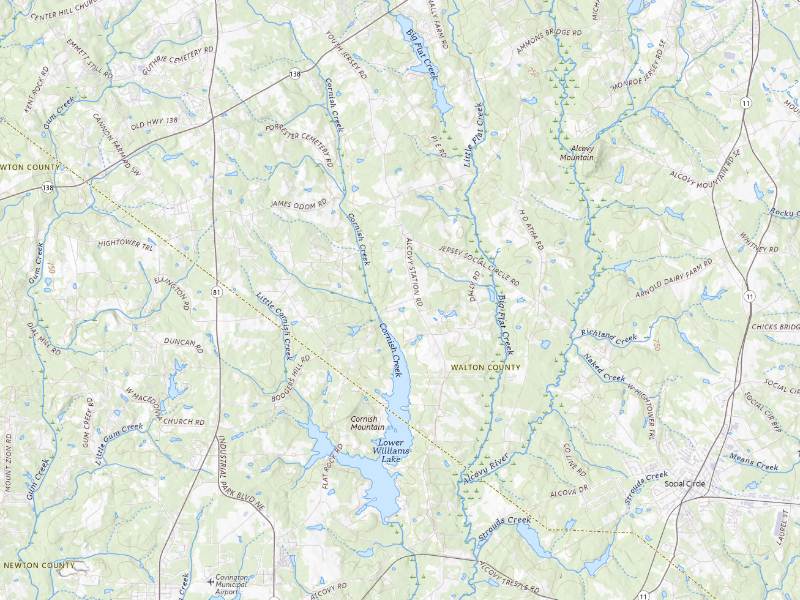 NEXRAD radar-signature map of the hail storm over Covington, GA on Sep 5, 2026