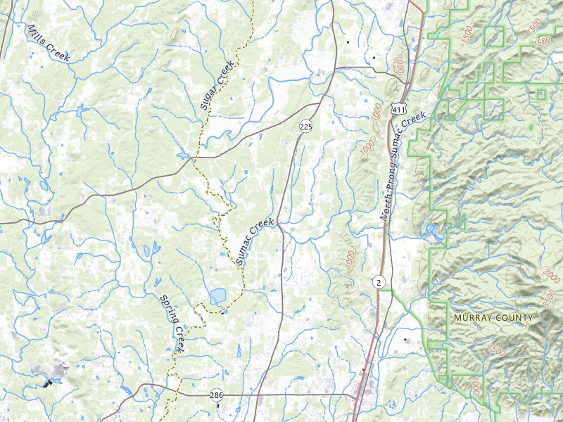 NEXRAD radar-signature map of the hail over Crandall, GA