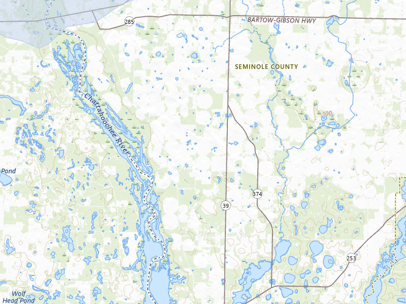 NEXRAD radar-signature map of the hail storm over Donalsonville, GA on Mar 16, 2026