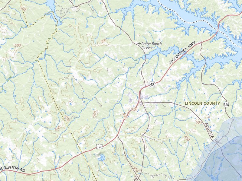 NEXRAD radar-signature map of the hail storm over Lincolnton, GA on Aug 6, 2026
