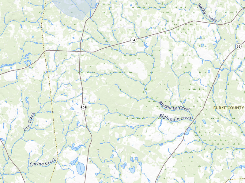 NEXRAD radar-signature map of the hail storm over Louisville, GA on Aug 16, 2026