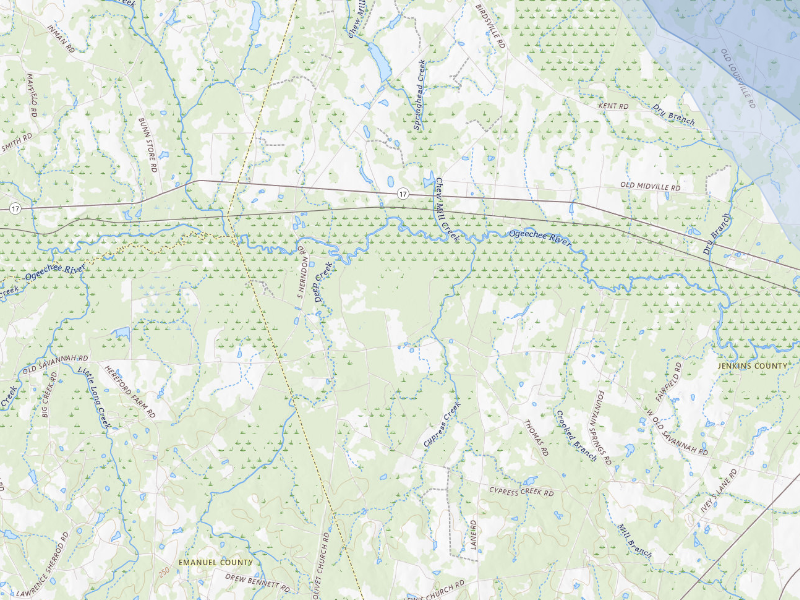 NEXRAD radar-signature map of the hail storm over Millen, GA on Sep 6, 2026