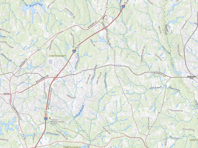 NEXRAD radar-signature map of the hail storm over Newnan, GA on Sep 5, 2026