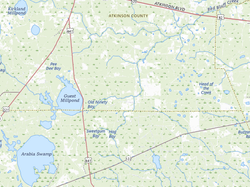 NEXRAD radar-signature map of the hail storm over Pearson, GA on Aug 12, 2026
