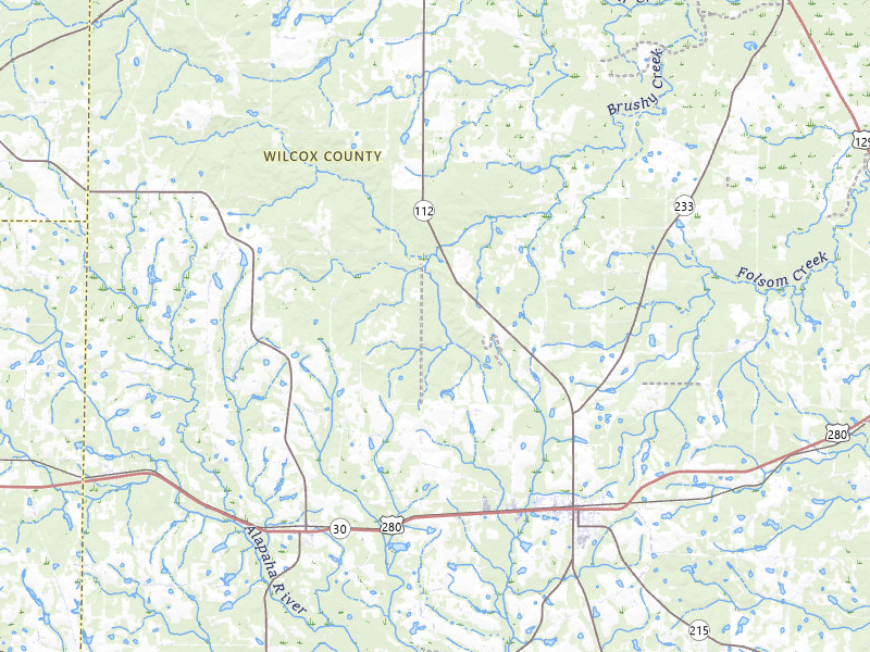 Radar-estimated hail-size map of the storm over Rochelle, GA on Jul 9, 2026