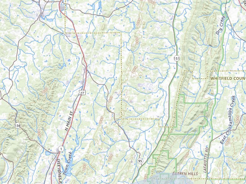 NEXRAD radar-signature map of the hail storm over Rock Spring, GA on Aug 5, 2026