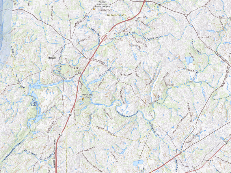 NEXRAD radar-signature map of the hail storm over Roswell, GA on Sep 6, 2026