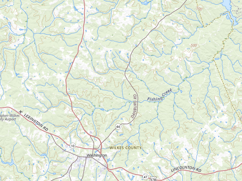 NEXRAD radar-signature map of the hail storm over Washington, GA on Aug 13, 2026