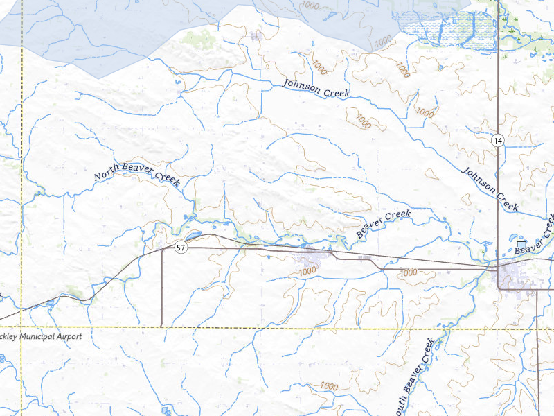 NEXRAD radar-signature map of the hail storm over Aplington, IA on Jun 28, 2026