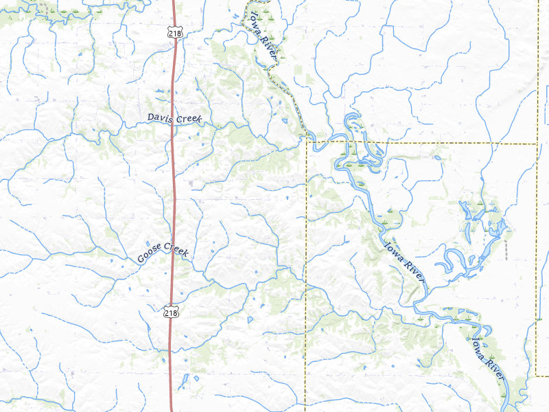 NEXRAD radar-signature map of the hail storm over Columbus Junction, IA on May 15, 2026