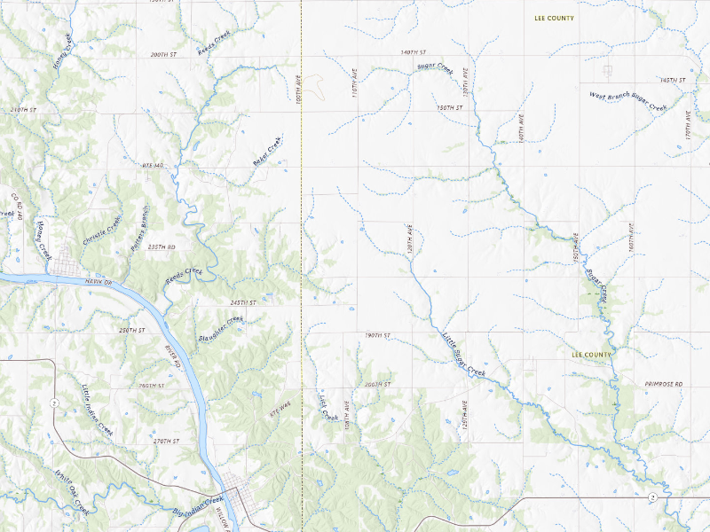 NEXRAD radar-signature map of the hail storm over Farmington, IA on Aug 15, 2026