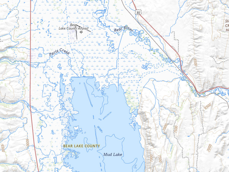 NEXRAD radar-signature map of the hail storm over Montpelier, ID on Jun 27, 2026