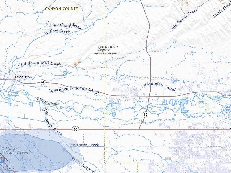 NEXRAD radar-signature map of the hail storm over Star, ID on Jun 26, 2026