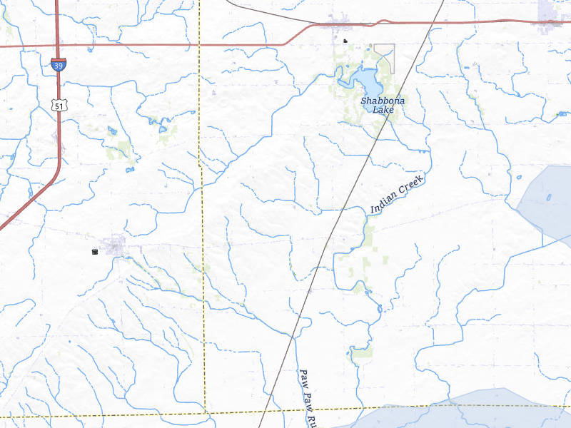 NEXRAD radar-signature map of the hail storm over Earlville, IL on May 4, 2026